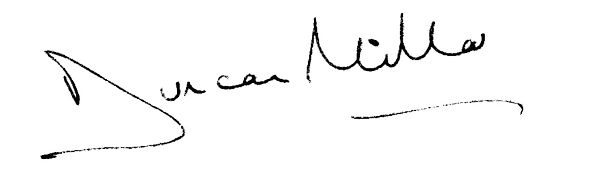 Signed Duncan Millar